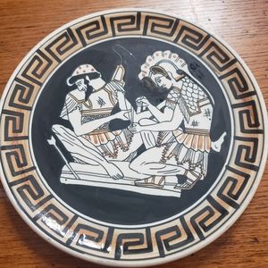 Rare greek plate